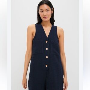 Pomander Place Navy Romper